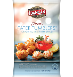 Idahoan® SHREDS Tater Tumblers® Original Mix with Spices, 4/32.9 oz. pchs by Idahoan