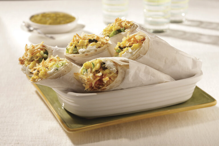 Hash Brown Breakfast Burritos
