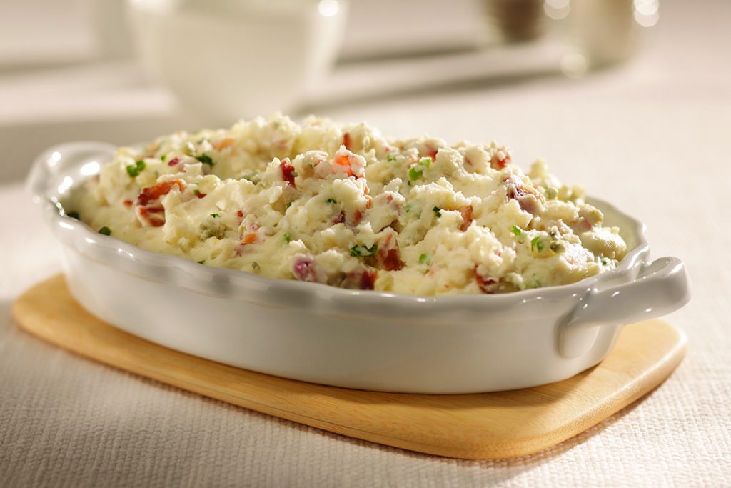 Red & Blue Mashed Potatoes