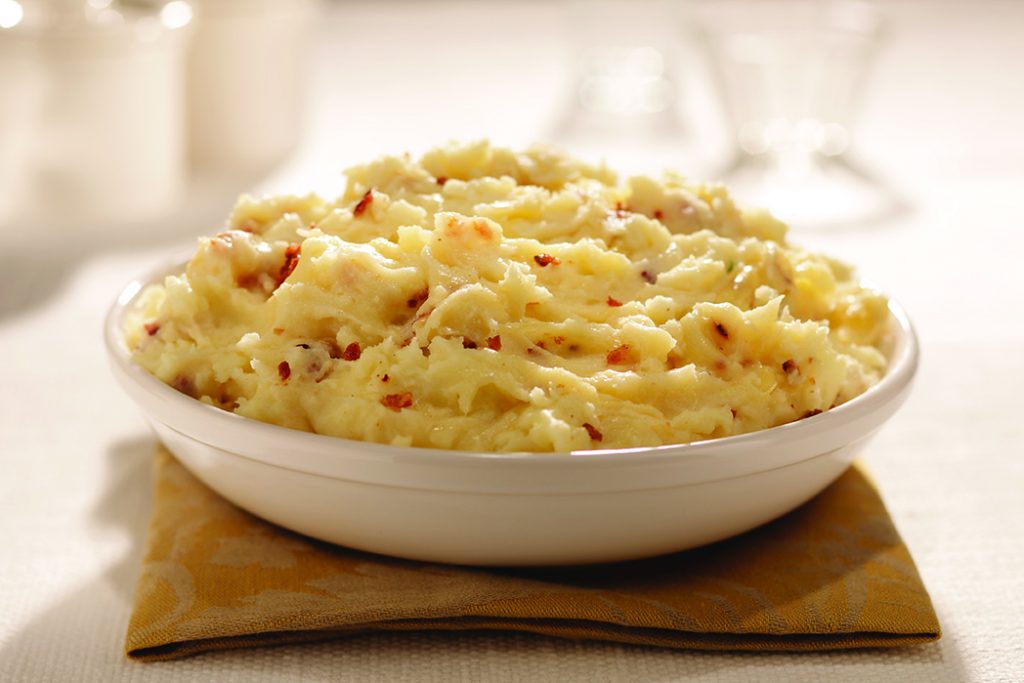 Smoky Golden Mashed Potatoes