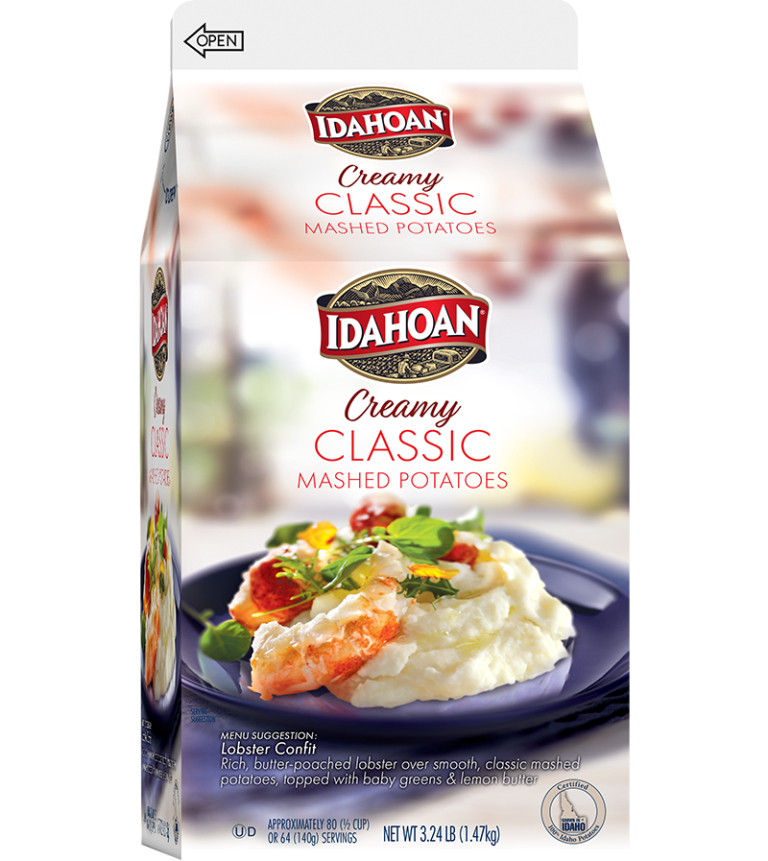 Idahoan® CREAMY Classic Mashed Potatoes, 6/3.24 lb. ctns
