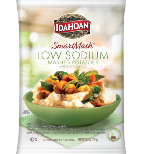 Idahoan® SMARTMASH® Low Sodium Mashed Potatoes with Vit C, 12/25.2 oz. pchs by Idahoan