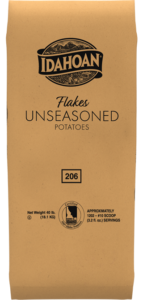 Idahoan® FLAKES Unseasoned Potatoes, 40 lb. bag by Idahoan