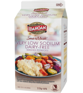 Idahoan® SMARTMASH® Very Low Sodium Dairy-Free Mashed Potatoes, 6/4.69 lb. ctns by Idahoan