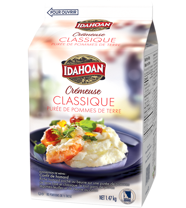 Idahoan® CREAMY Classic Mashed Potatoes, 6/3.24 lb. pchs (Dual-Language)