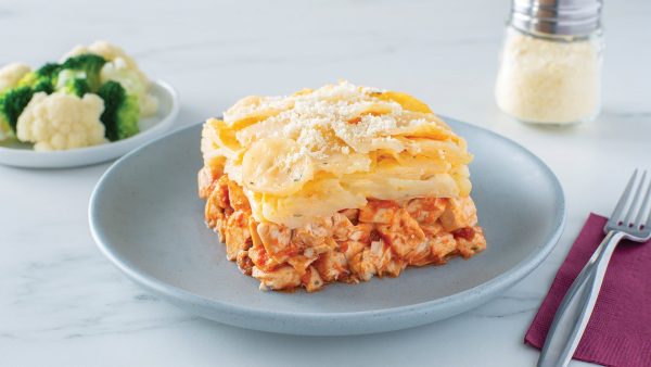 Scalloped Potato Chicken Parmigiana