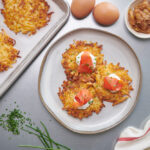 Hash Brown Latkes with Lox