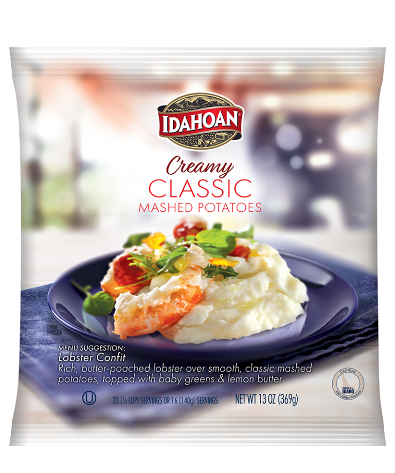 Idahoan® CREAMY Classic Mashed Potatoes, 24/13 oz. pchs