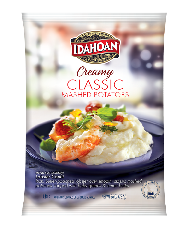 Idahoan® CREAMY Classic Mashed Potatoes, 12/26 oz. pchs