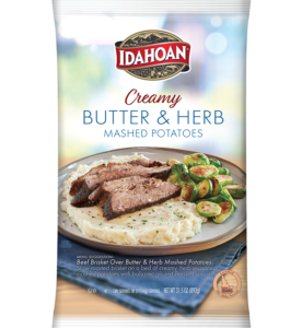 Idahoan® CREAMY Butter & Herb Mashed Potatoes, 8/32 oz. pchs by Idahoan