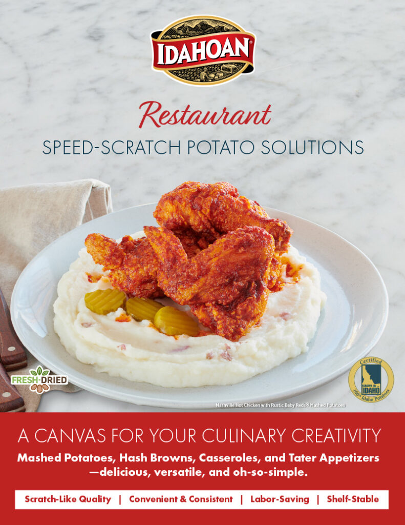 Idahoan Restaurant Sell Sheet