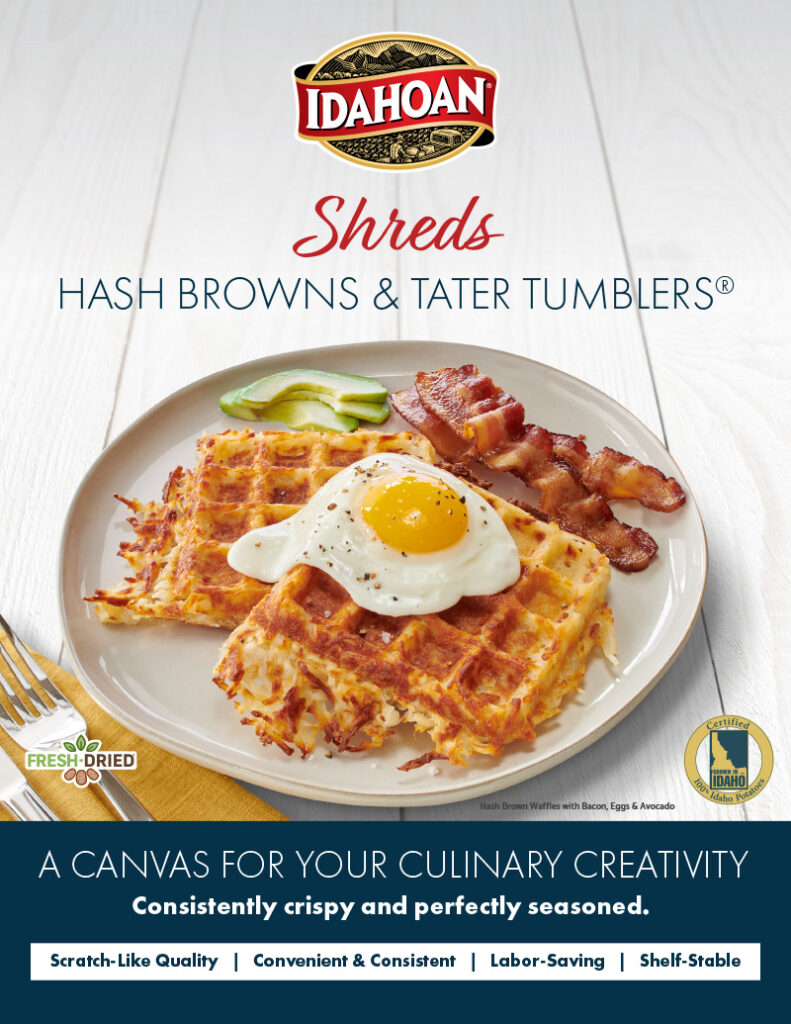 Idahoan Shreds Sell Sheet
