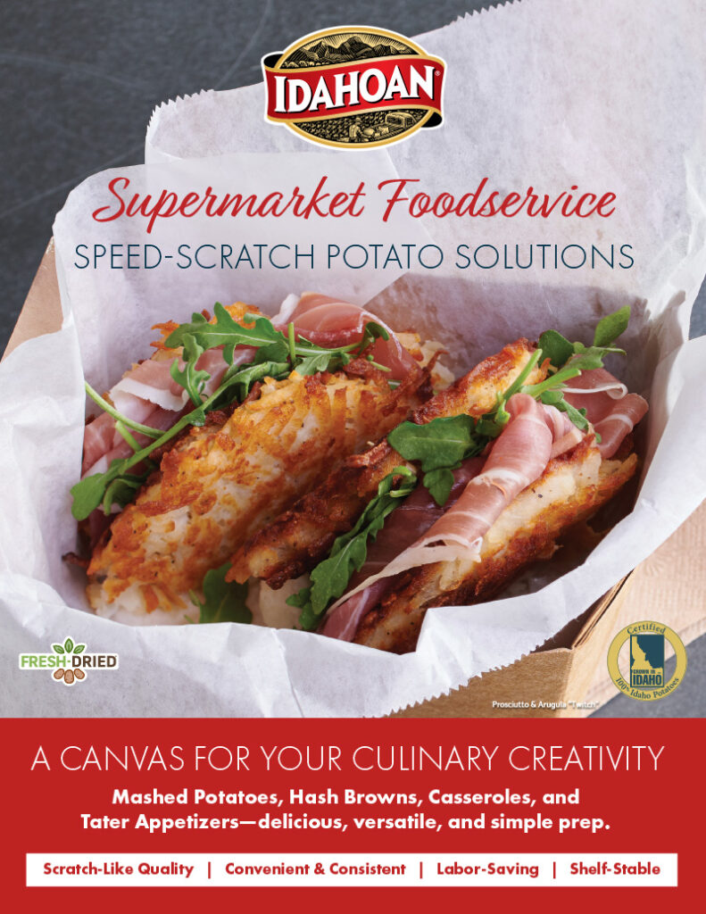 Idahoan Supermarket Foodservice Sell Sheet