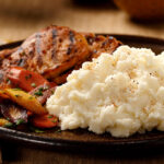 Grilled Chicken & Carrots with Buttery Homestyle® Mashed Potatoes