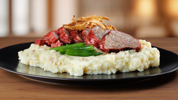 Char Siu with Crispy Onion