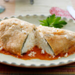 Mashed Potato Stuffed Chili Relleno