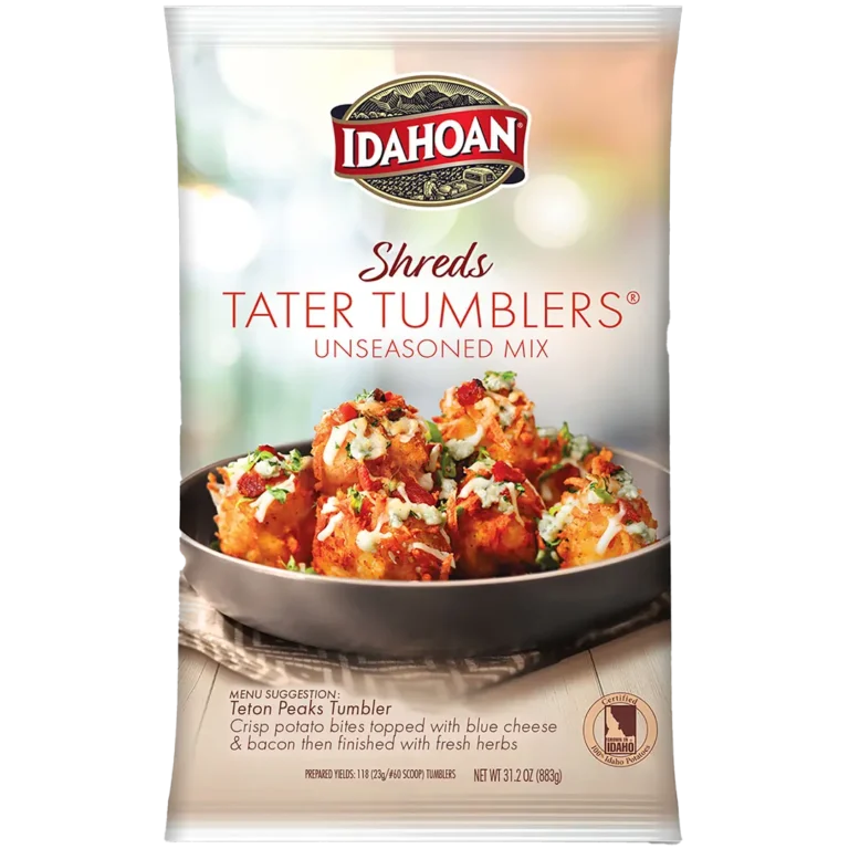 Shreds Tater Tumblers, Unseasoned Mix