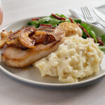 Seasonal Pork Chop and Mashed Potatoes