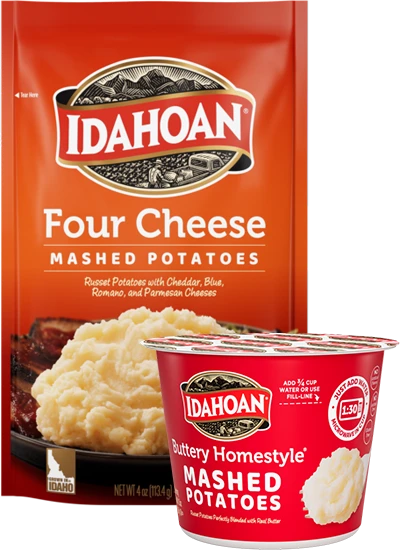 Four Cheese and Buttery Homestyle Cups