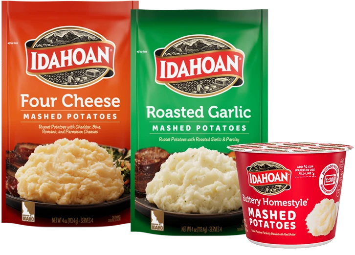Idahoan Lineup of Products
