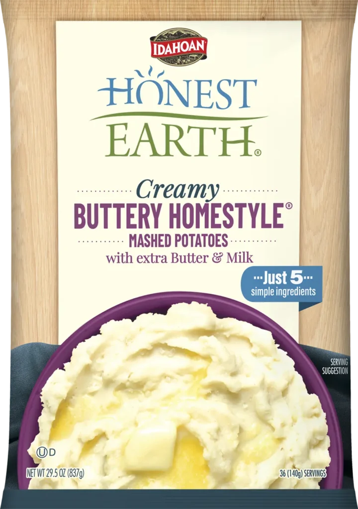Idahoan® Honest Earth® CREAMY Buttery Homestyle® Mashed Potatoes
