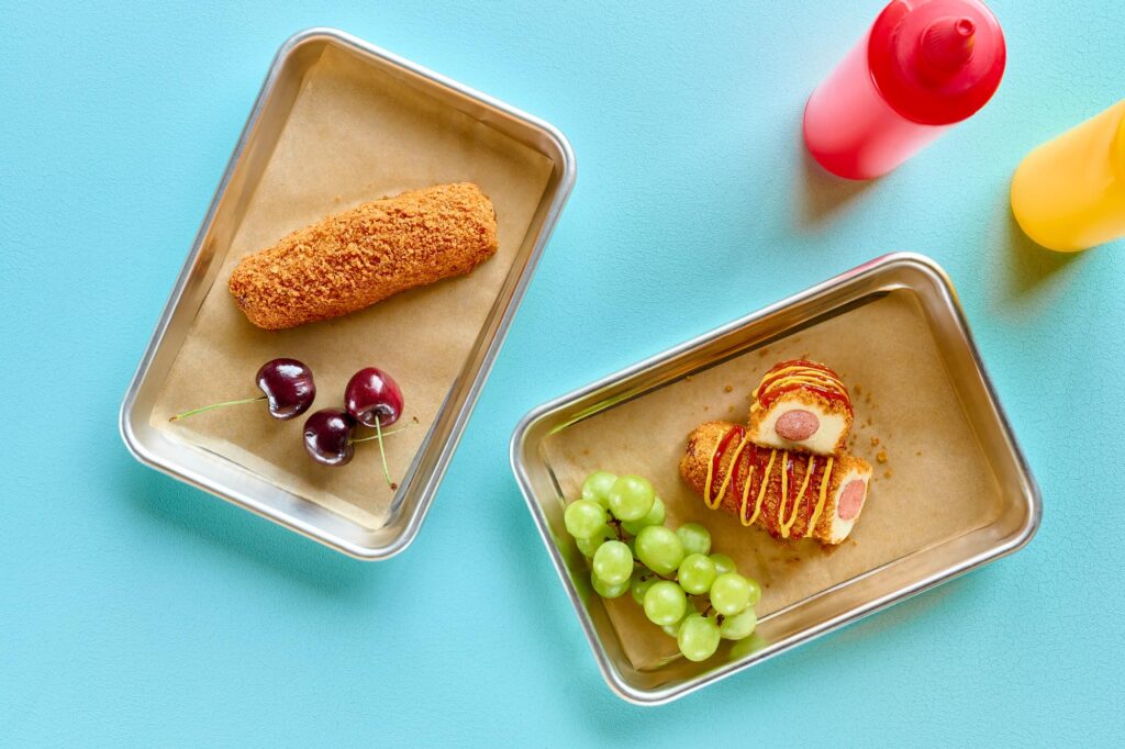 Celebration Potato-Encrusted Hot Dog