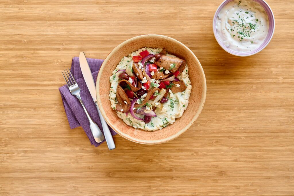 Greek Mashed Potato Bowl