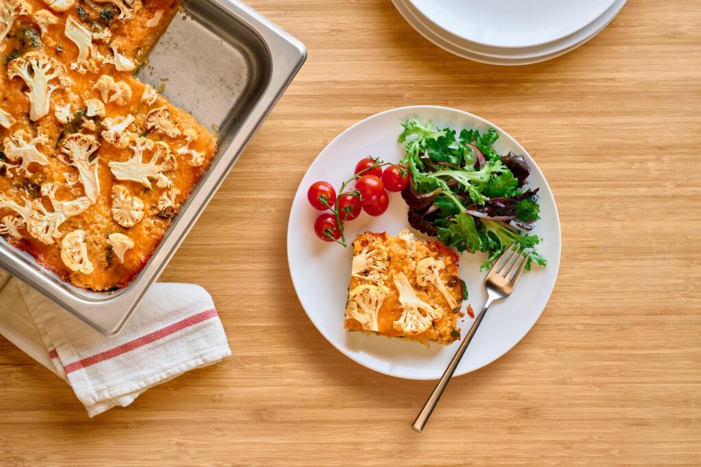 Savory Cauliflower Pie by Idahoan