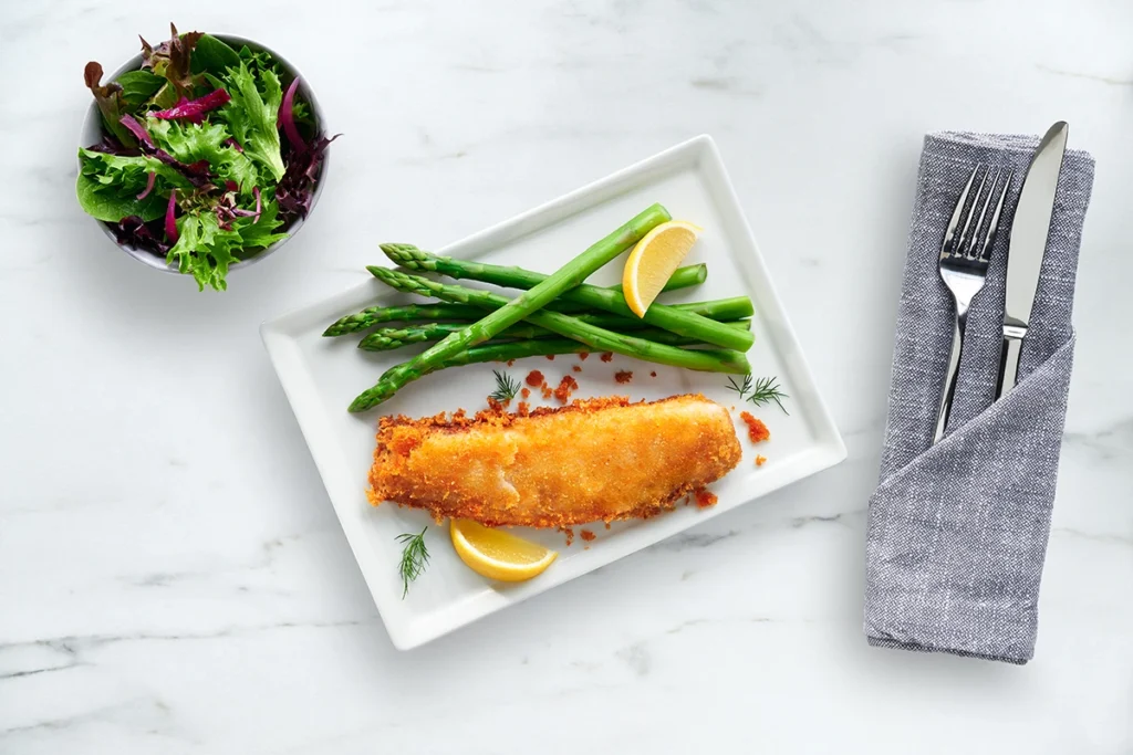 Idahoan® Honest Earth® Creamy Homestyle Mashed Potato–Crusted Fish by Idahoan