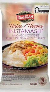 Idahoan® FLAKES INSTAMASH® Mashed Potatoes Mix, 12/28 oz. pchs (Dual-Language) by Idahoan